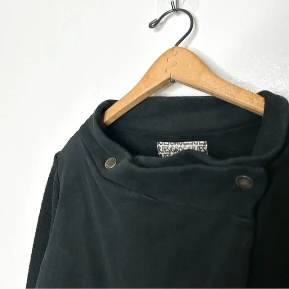 Groceries Urban Outfitters Organic Cotton Asymmetrical Avant Garde Jacket XS - Picture 4 of 10